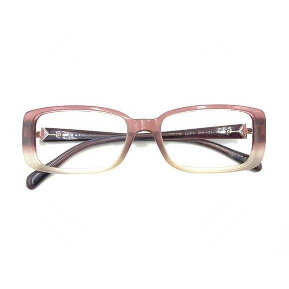 Prada VPR 11N ZYV-1O1 Purple Violet Clear Fade Eyeglasses Frames 52-16 135 Italy - Picture 12 of 12